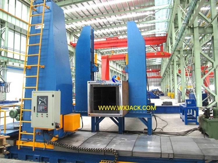 1 Fresadora frontal CNC de viga CAJA de estructura de acero 66