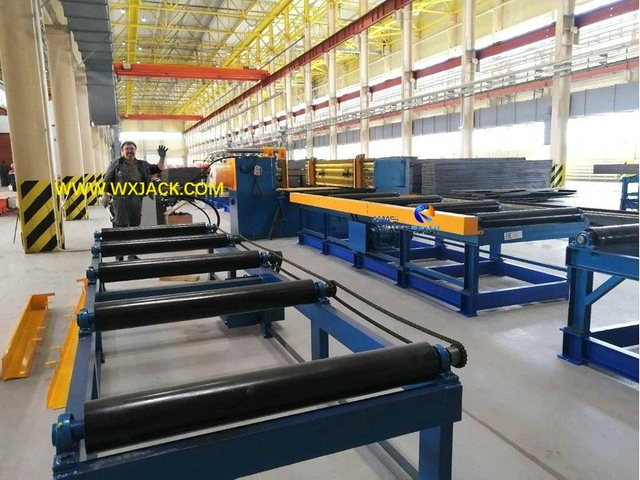 M&aacute;quina enderezadora de prensa horizontal de viga 6 BOX H 9