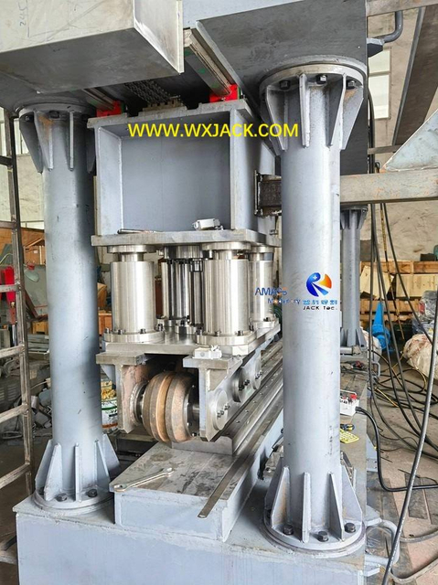 M&aacute;quina enderezadora de costuras de soldadura a tope de 8 placas 36