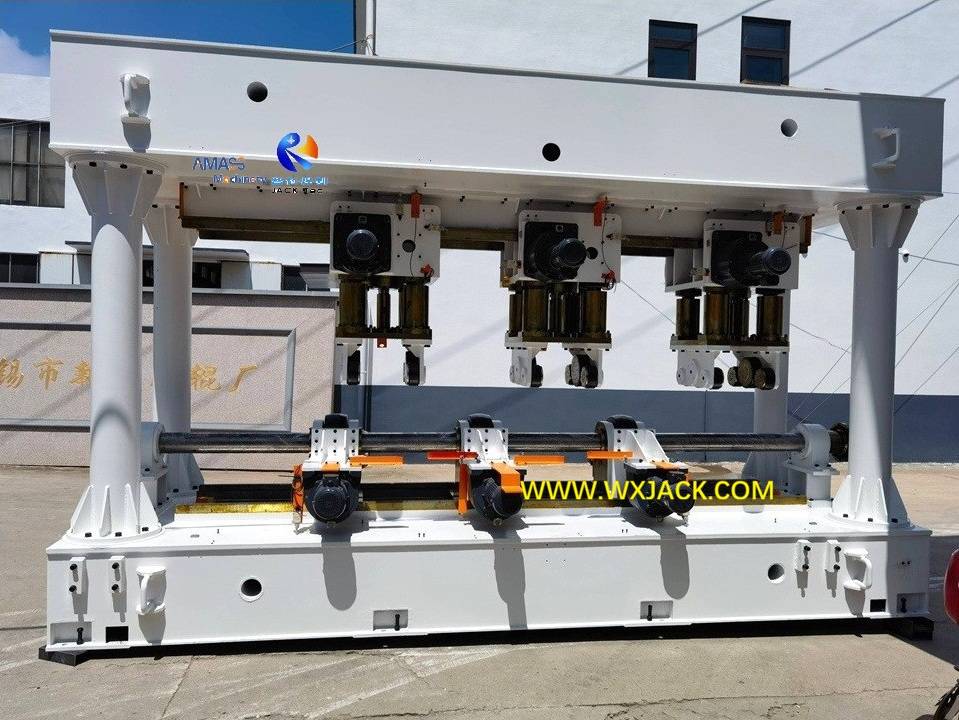Máquina enderezadora de unidad de placa endurecida de acero en ángulo