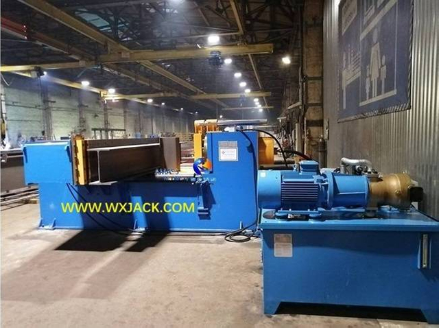 8 M&aacute;quina enderezadora longitudinal de prensa horizontal de vigas en H 7