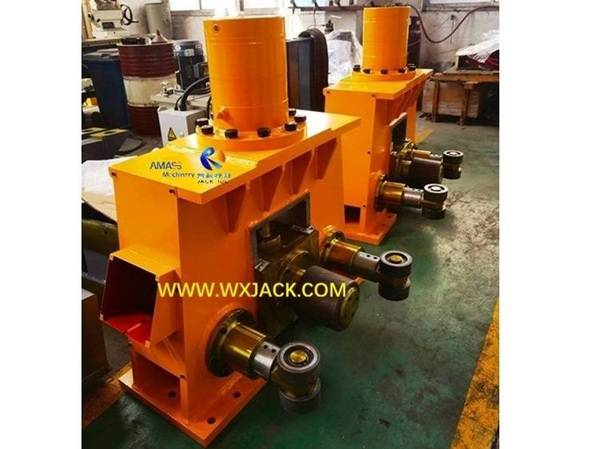 4 M&aacute;quina hidr&aacute;ulica enderezadora de bridas para vigas en H 35