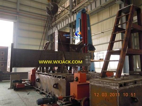 2 Fresadora frontal de vigas en H BOX de estructura de acero 11