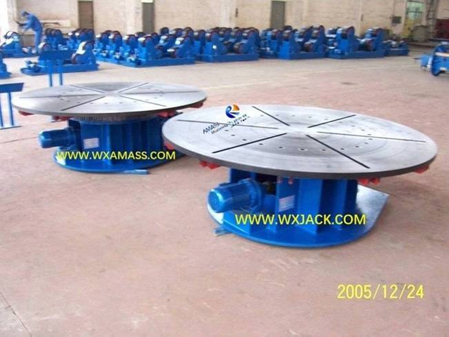 12 Mesa de trabajo de soldadura de giro horizontal de un solo eje 3