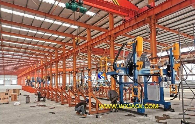 M&aacute;quina de soldadura SAW de viga 2 H 19