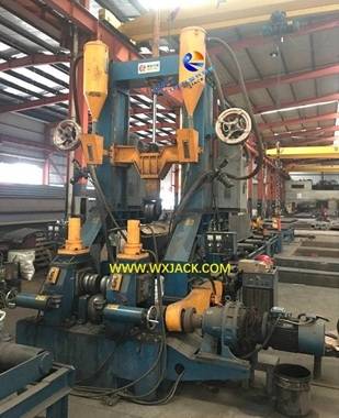Máquina integral enderezadora de soldadura con ensamblaje de vigas en H tres en uno 