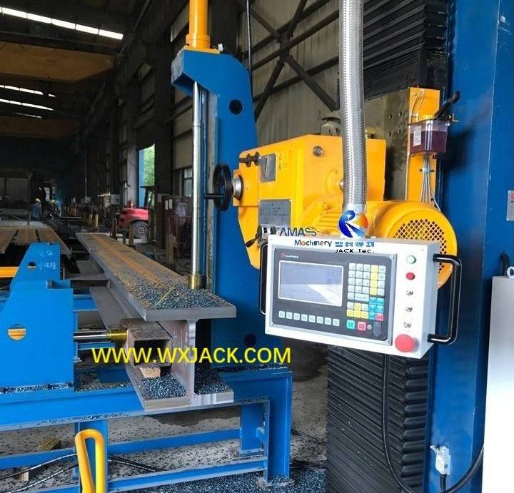 Fresadora frontal de viga CNC BOX H de 2 tubos 145