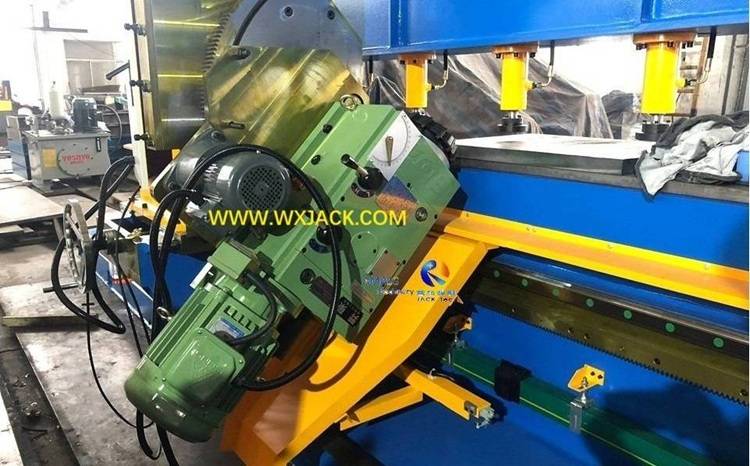 Máquina fresadora de borde de placa de acero de 2 cabezales dobles 40