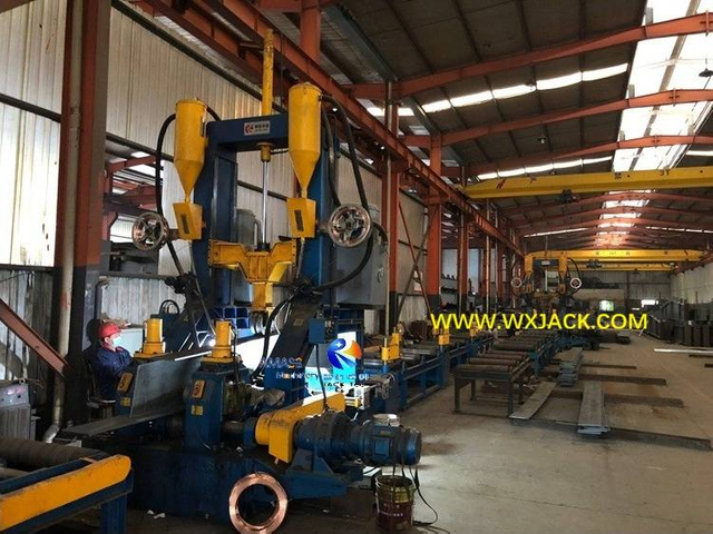 7 M&aacute;quina de fabricaci&oacute;n de vigas en H 3 en 1 22