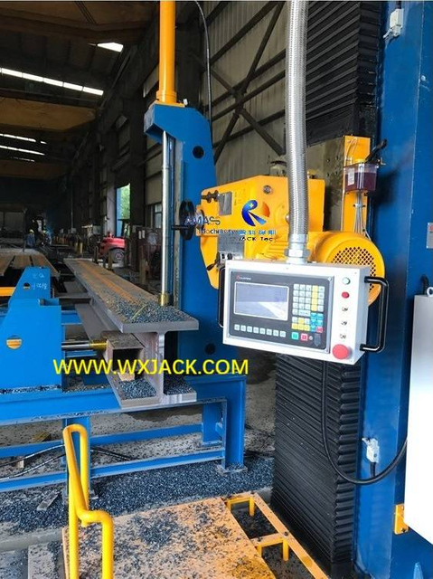 8 CNC Control BOX H Fresadora frontal de viga 145