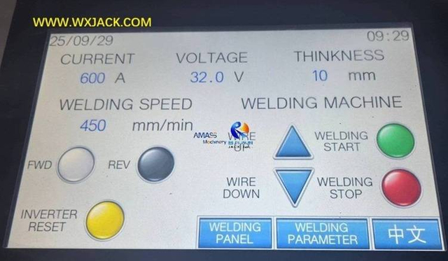 8 M&aacute;quina soldadora de juntas a tope de placa de acero 94
