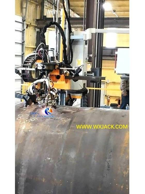 3 M&aacute;quina cortadora por llama de tubos CNC grande de 7 ejes 21
