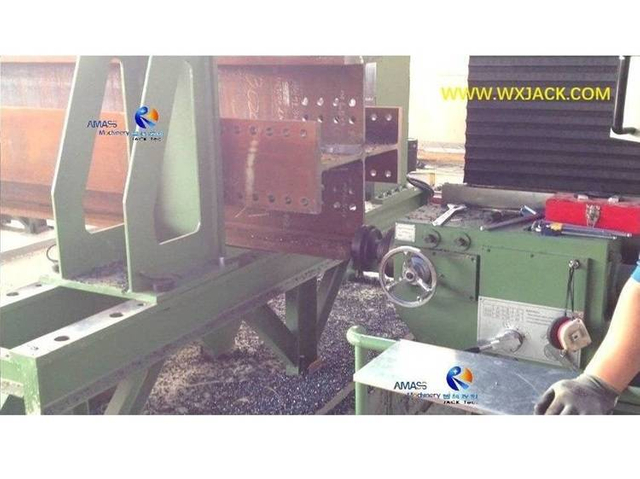 2 Fresadora frontal de viga cruzada H BOX de estructura de acero 243