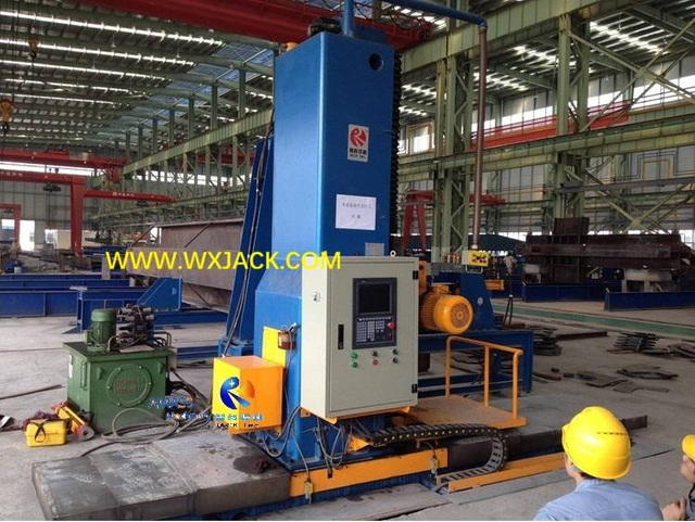 10 Fresadora frontal CNC de vigas de estructura de acero 14